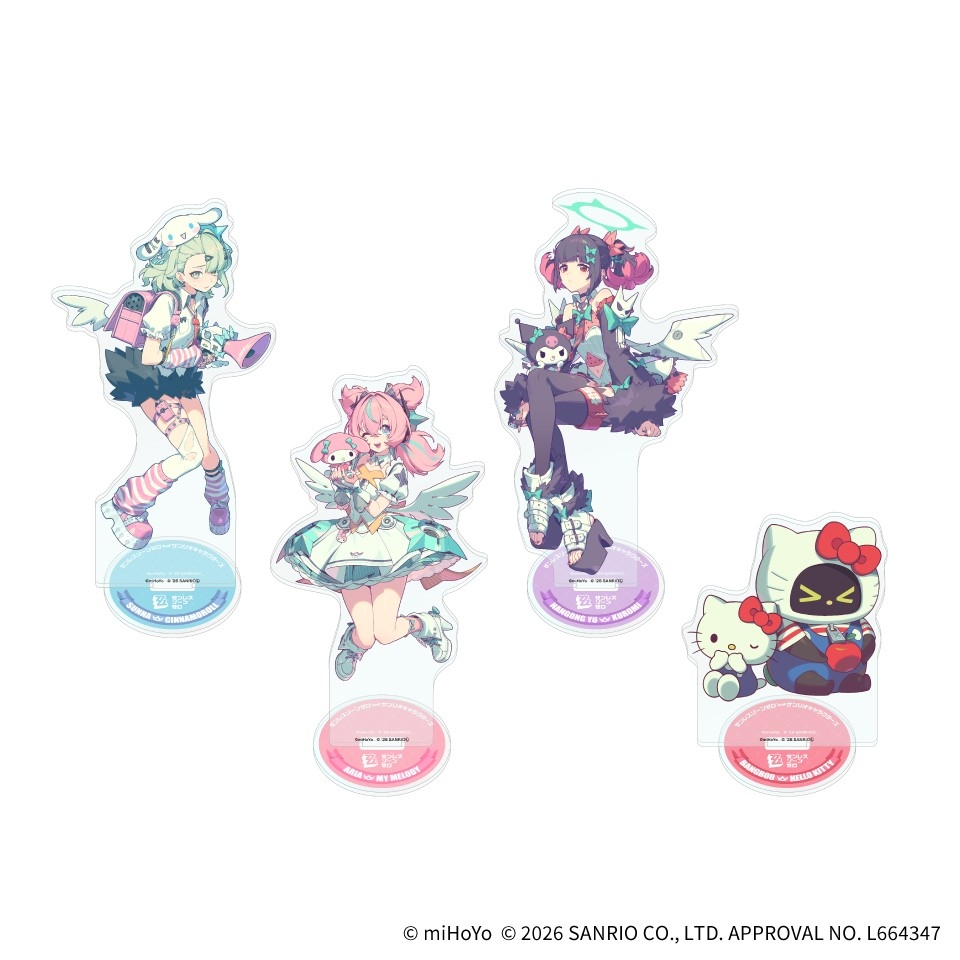 ゼンレスゾーンゼロ×サンリオキャラクターズ GiGOキャンペーン開催の