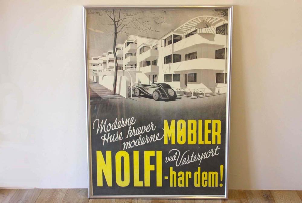 Arne Jacobsenアルネ・ヤコブセン/ベラヴィスタ集合住宅 ポスター