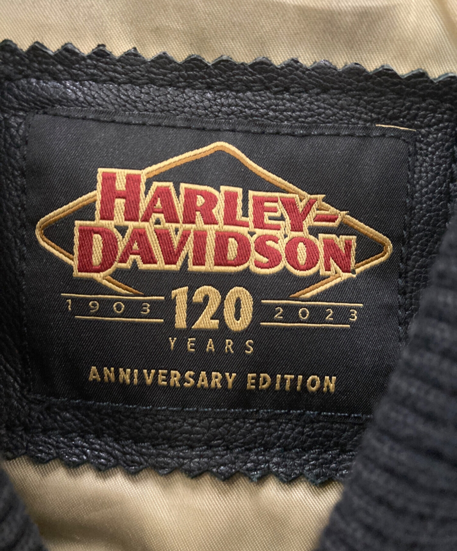 中古・古着通販】HARLEY-DAVIDSON (ハーレーダビッドソン) レザー