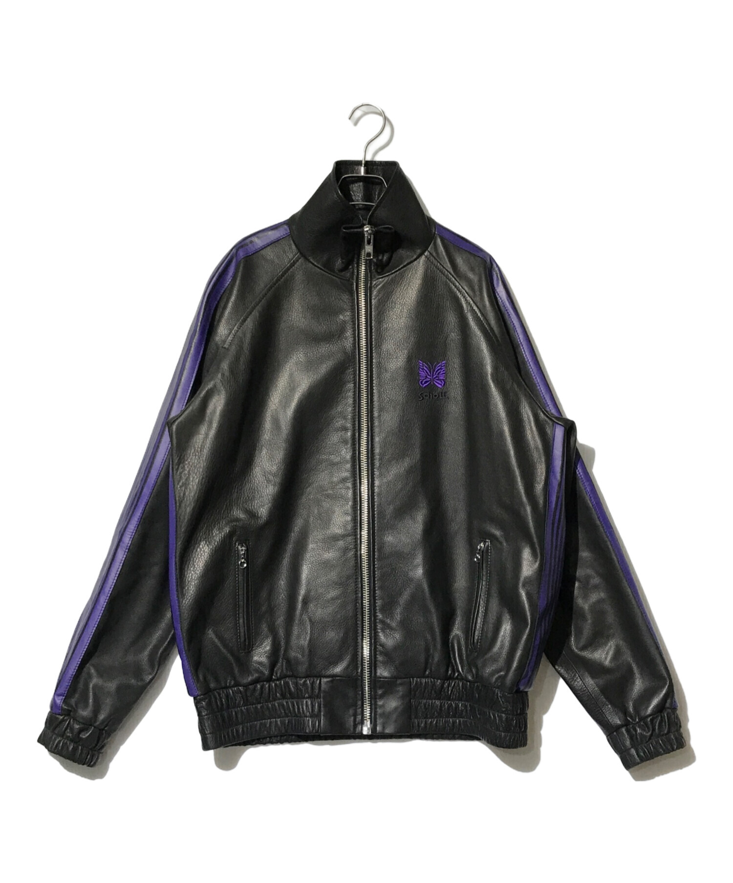 中古・古着通販】Schott (ショット) Needles (ニードルズ) LEATHER