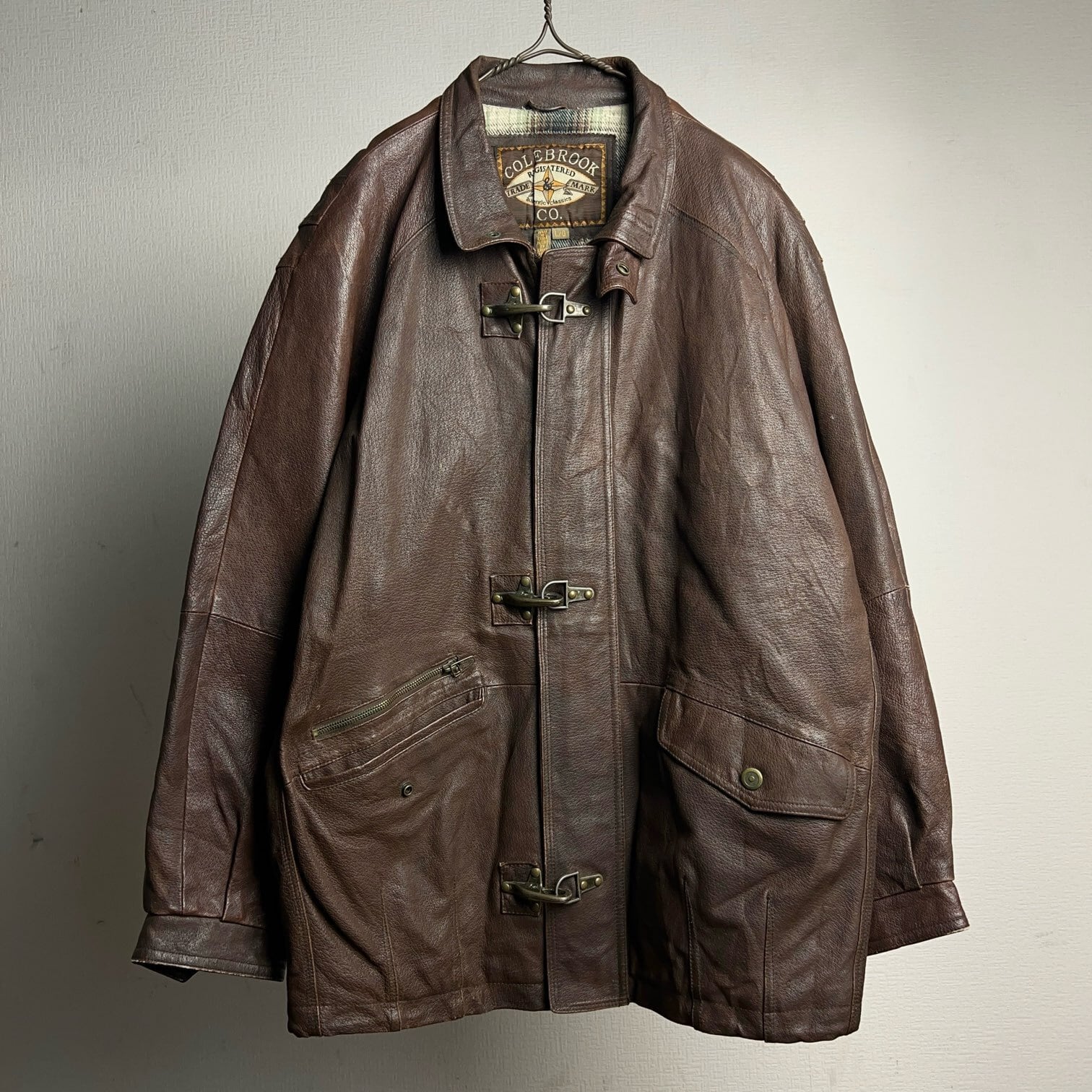 COLEBROOK Fireman Leather Jacket ファイヤーマン レザージャケット