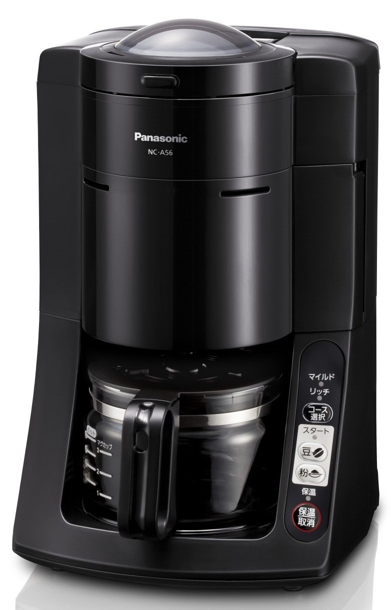 パナソニック 沸騰浄水コーヒーメーカー NC-A56-K Panasonic レンタル