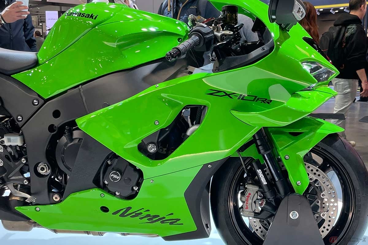 日本導入は2026年夏！ カワサキ「Ninja ZX-10RR」5年ぶりの国内正規