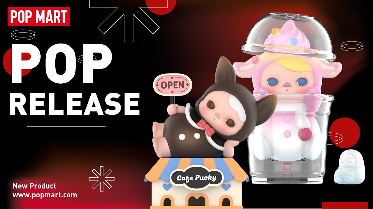 PUCKY Rabbit Cafe Series | Designer Toys - YouTube