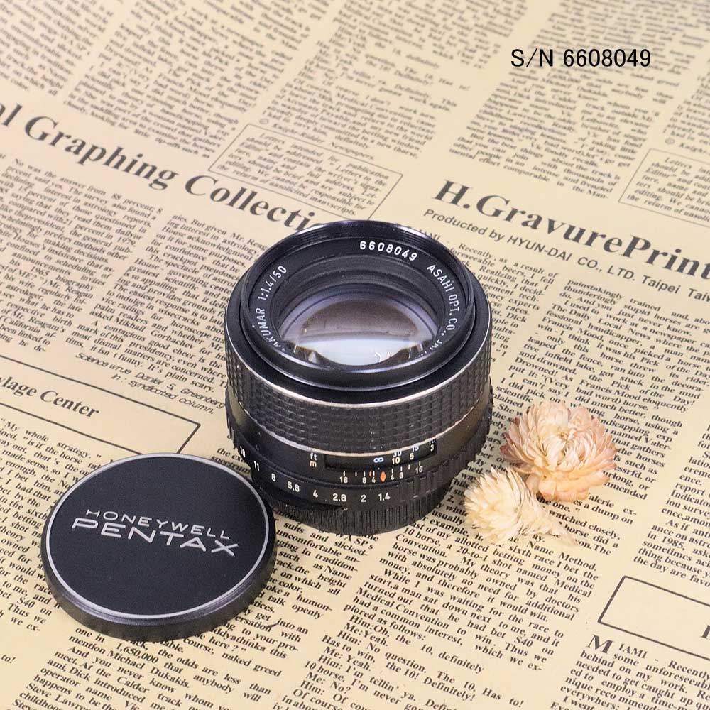 保証付 】【中古】 ペンタックス PENTAX SMC TAKUMAR 50mm F1.4 M42