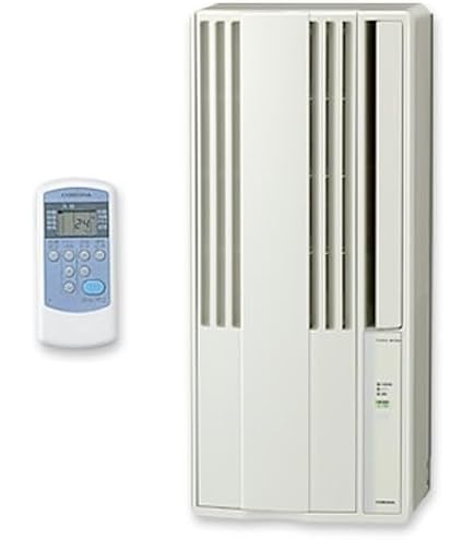 Amazon | コロナ：冷房専用窓用エアコン(シティホワイト)/CW-1820-W
