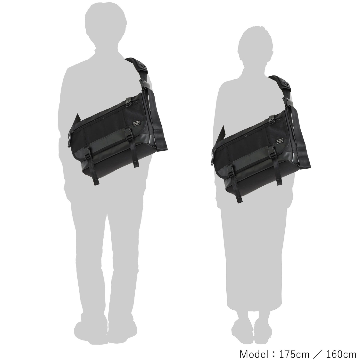 HEAT(ヒート) MESSENGER BAG(L) | 吉田カバンホームページ | YOSHIDA & Co.