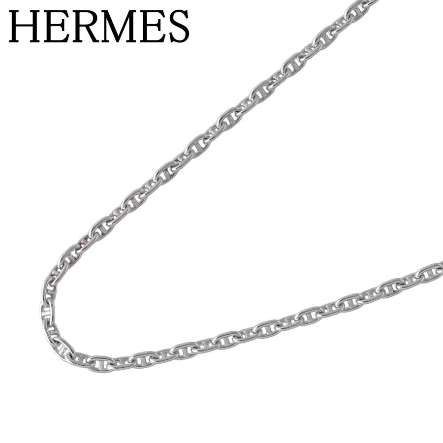 HERMES（エルメス） シェーヌダンクル チェーン ネックレス 40cm