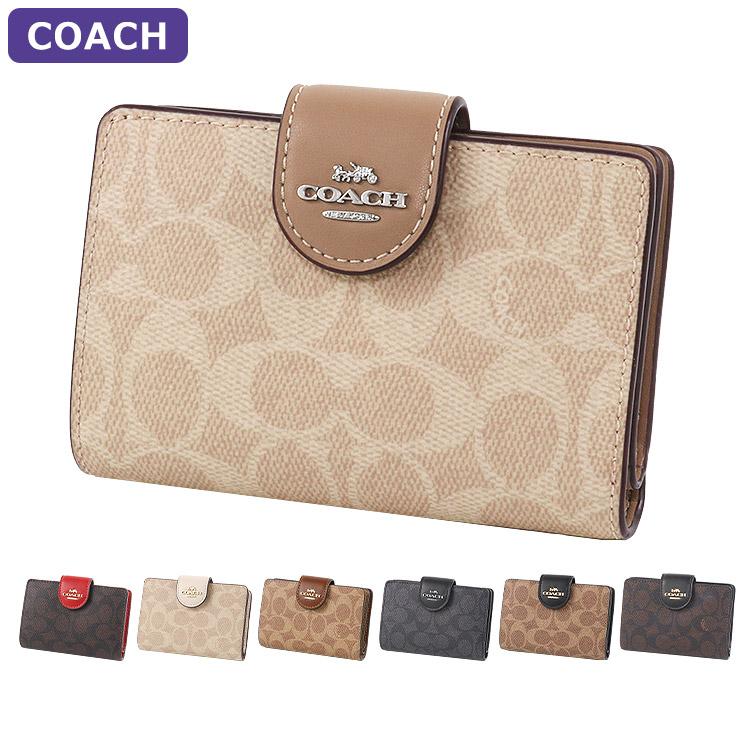 COACH（コーチ） 財布 二つ折り財布 CW786 シグネチャー アウトレット