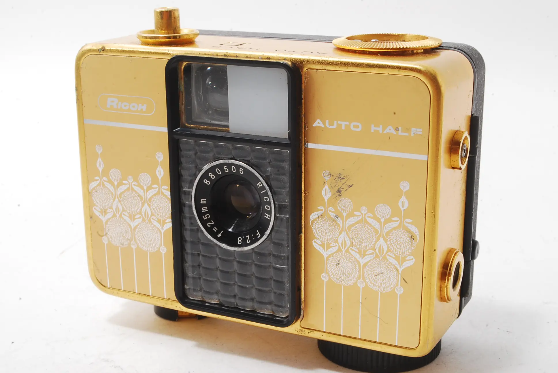 動作確認・清掃済み＊試写あり】くすみグリーン＊リコーオートハーフSE