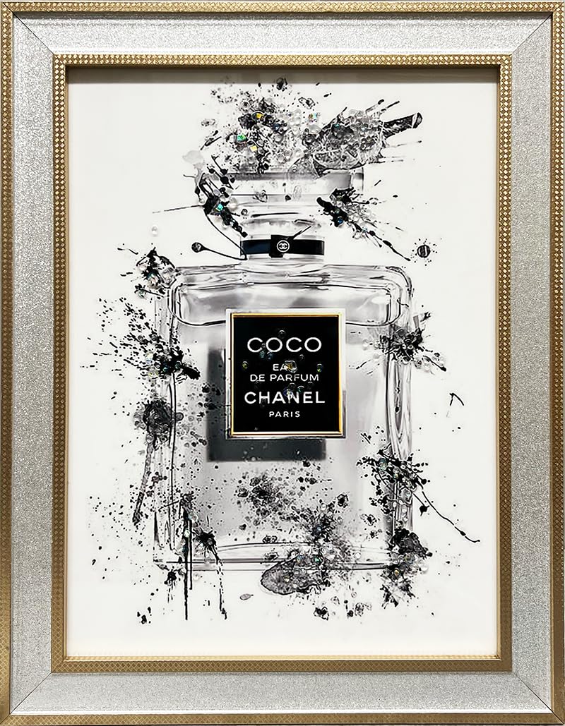 Amazon.co.jp: クリスタルアート おしゃれ 35x45cm アート 香水 コロン