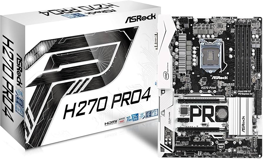 Amazon.com: ASRock Motherboard Motherboards H270 PRO4 : Electronics