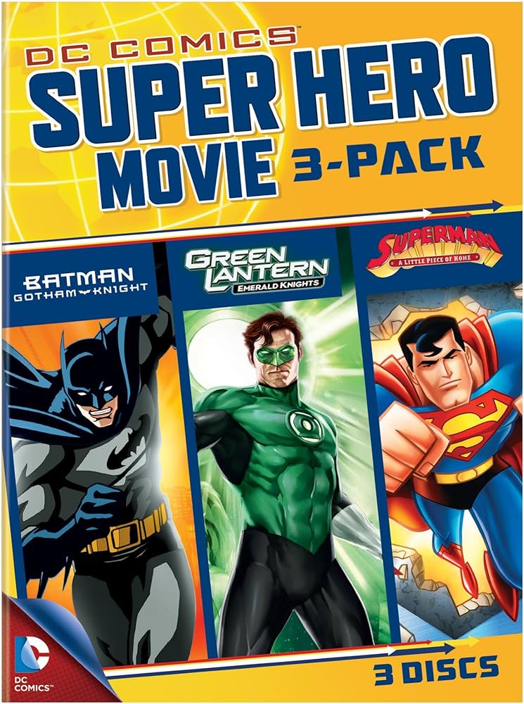 Amazon.com: DC Superheroes Movies 3-Pack : Various, Various