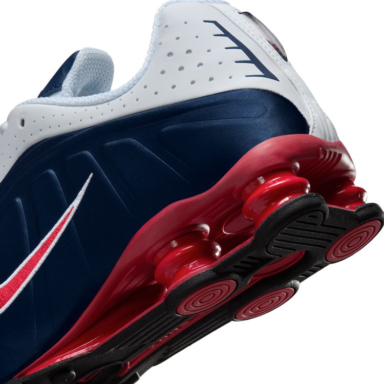 NIKE FA25 NIKE SHOX R4 ミッドナイトネイビー/ジムレッド-ホワイト
