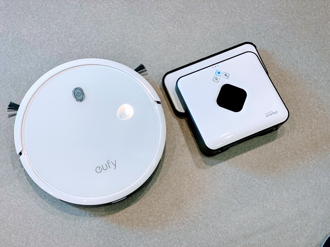水拭きまで出来るロボット掃除機。Anker Eufy G10 Hybrid。（てず
