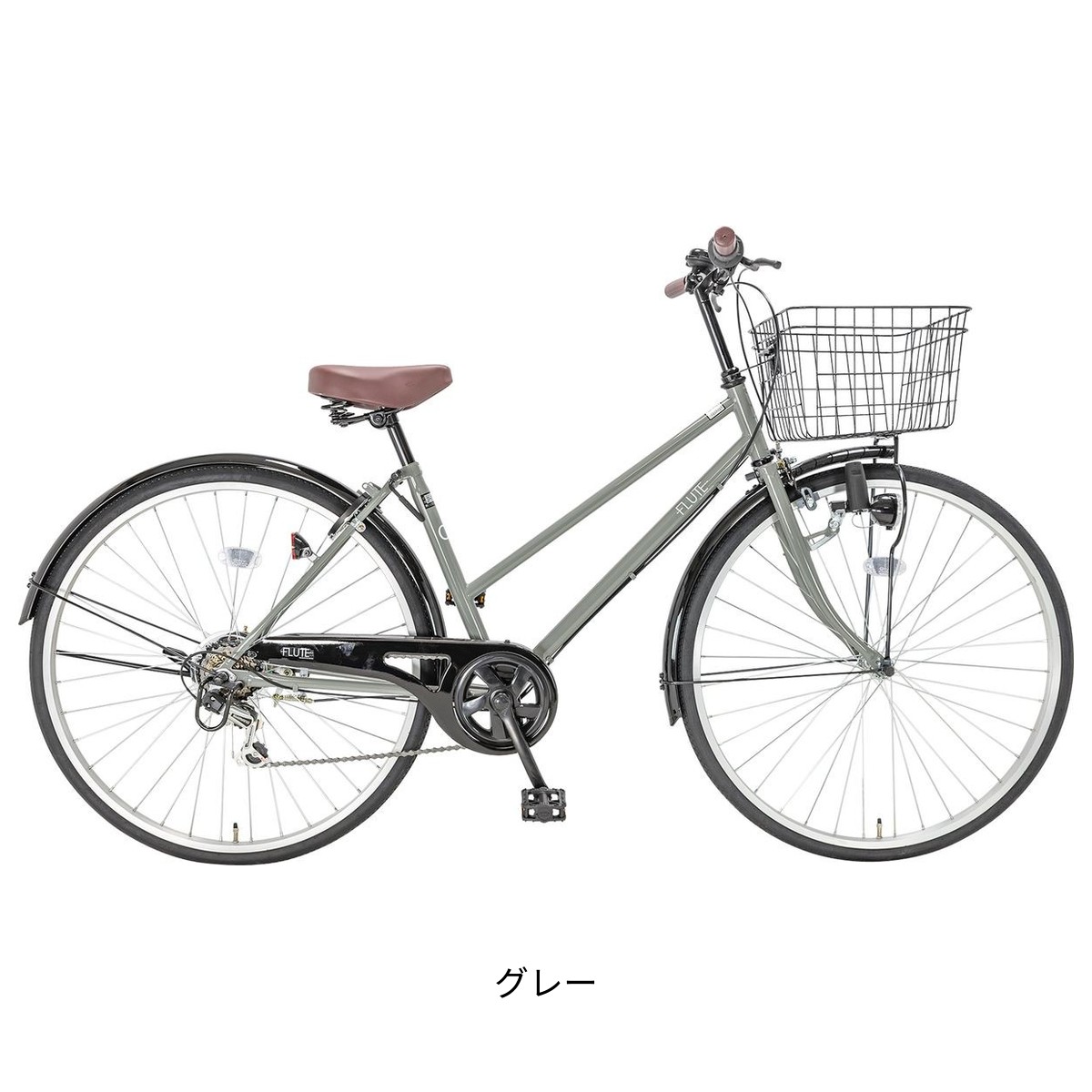 サイクルスポット フルート276 ママチャリ 27インチ 6段変速 [CHJ