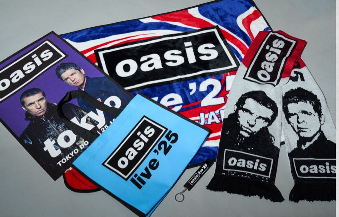 oasis live '25 福袋一式　福袋限定デザイングッズ オアシス新春福袋ご購入済みのお客様へ：福袋限定公式GOODS詳細が決定