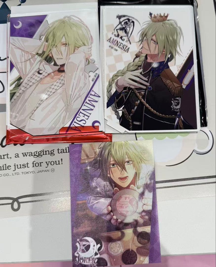AMNESIA バレンタイン 特典パールカード アクリルスタンド ウキョウ AMNESIA バレンタイン 特典パールカード アクリルスタンド ウキョウ
