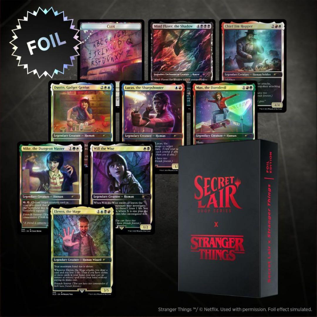 MTG　Stranger Things　FOIL Magic the Gathering (MTG) Secret Lair x Stranger Things (Foil) | eBay