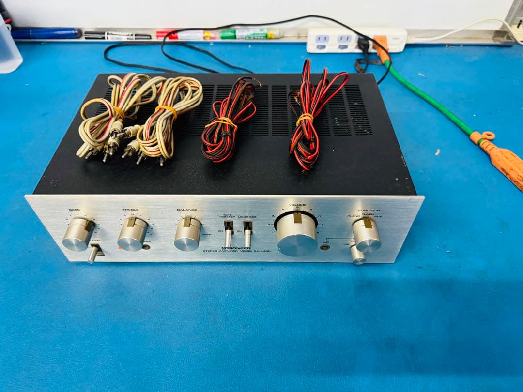 希少品！昭和レトロ！★pioneer★ステレオプリメインアンプ SA-4400