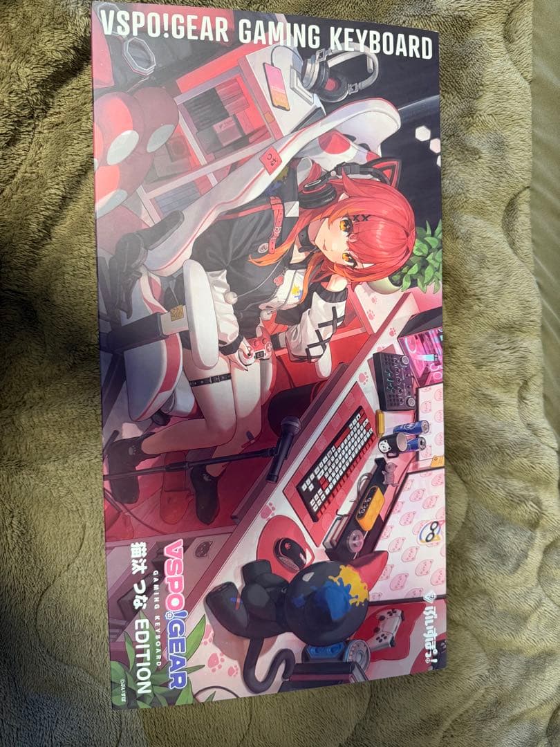 VSPO!GEAR ゲーミングキーボード 猫汰つな　EDITION VSPO! GEAR ぶいすぽっ！ ゲーミングキーボード 猫汰つな VSPO! GEAR