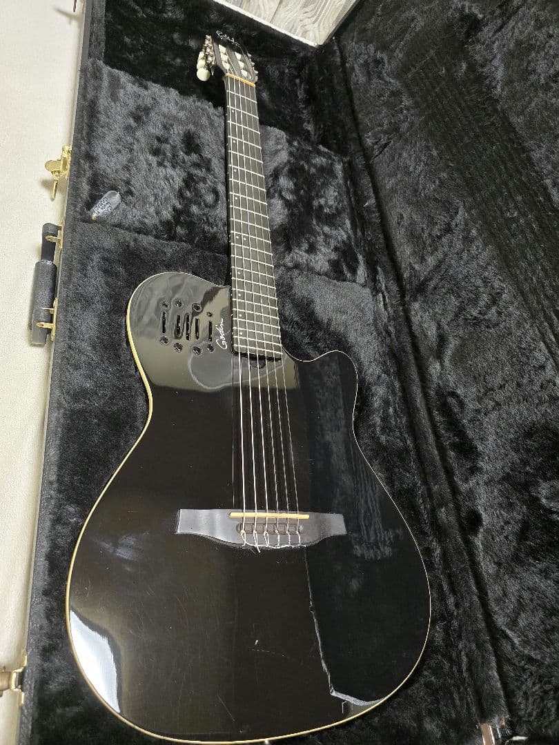 ギター Godin black knight ec 20220113-