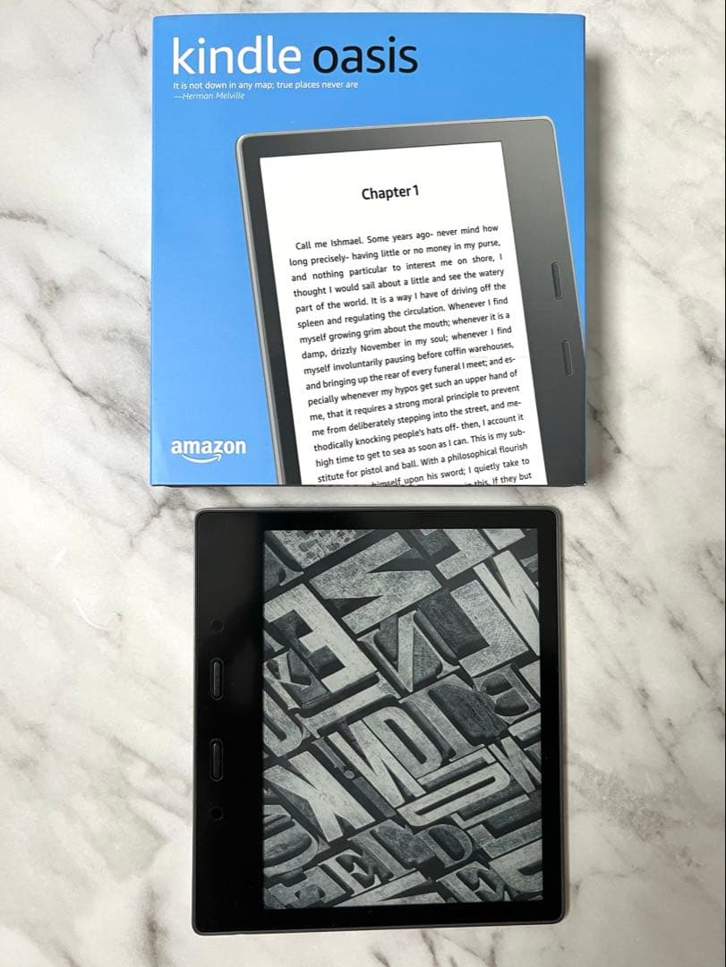 Amazon Kindle Oasis第9世代　32GB 広告なし Kindle Oasis 9th Gen 32GB FREE CELLULAR Wi-Fi 7 in Touch Screen