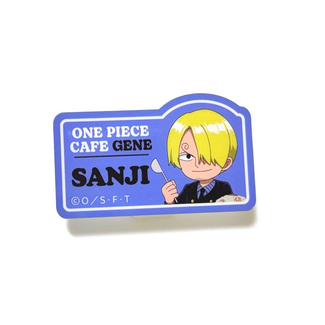 ONEPIECE CAFE GENE ワンピースカフェ ネームバッジ サンジ - メルカリ