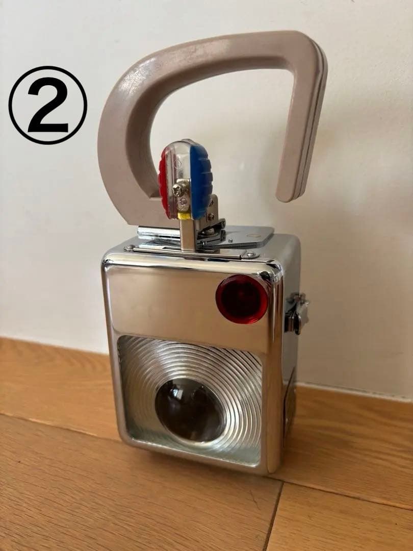 ②鉄道グッズ　合図灯　鉄道カンテラ　小型合図灯 鉄道グッズ:鉄道合図灯 鉄道カンテラ 小型合図灯 点灯確認済です
