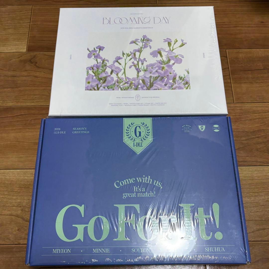 (g)i-dle シーグリ 2023 2024 セット 韓国スターグッズ (G)I-DLE (ジー・アイドゥル) 2024 シーズン