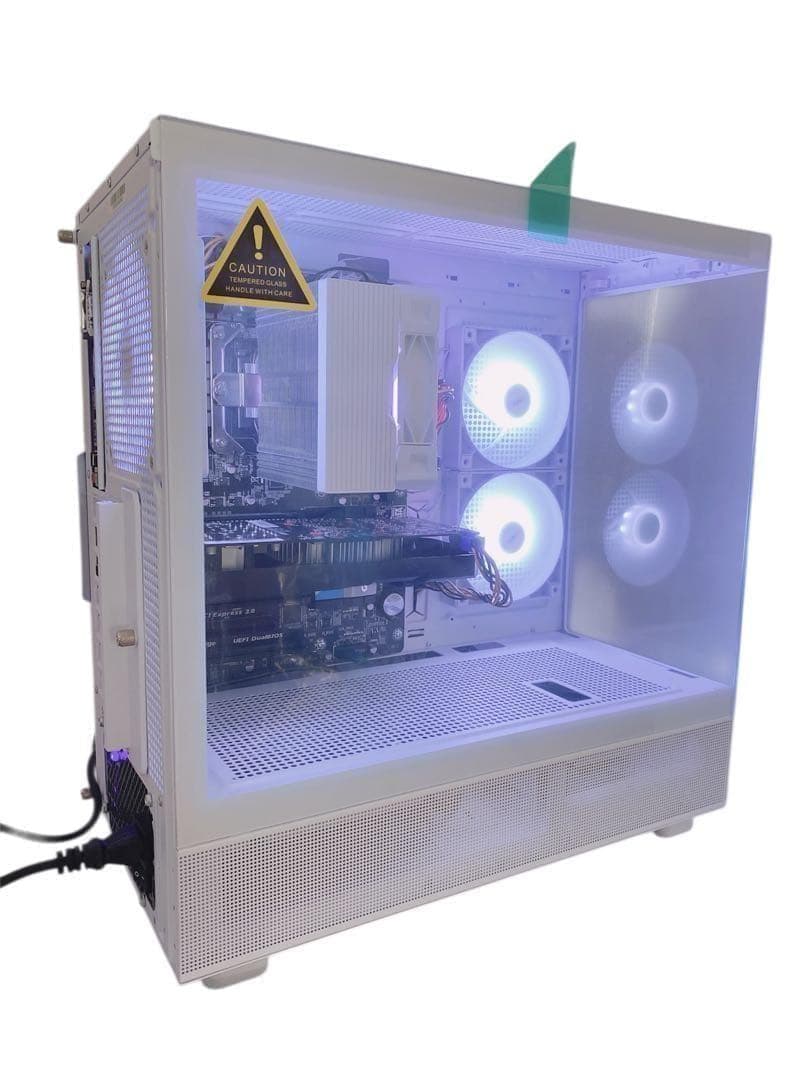 ゲーミングPC ガラスケース　白　core i7グラボ GTX1060 RGB