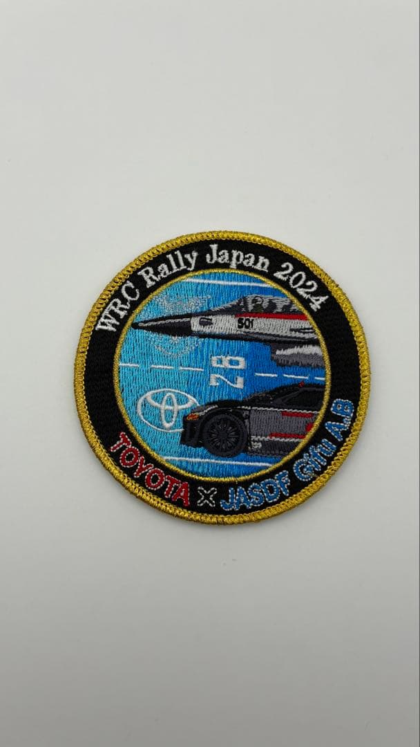 航空自衛隊WRC Rally Japan 2024飛行開発実験団コラボ ワッペン 航空自衛隊WRC Rally Japan 2024飛行開発実験団コラボ ワッペン WRC