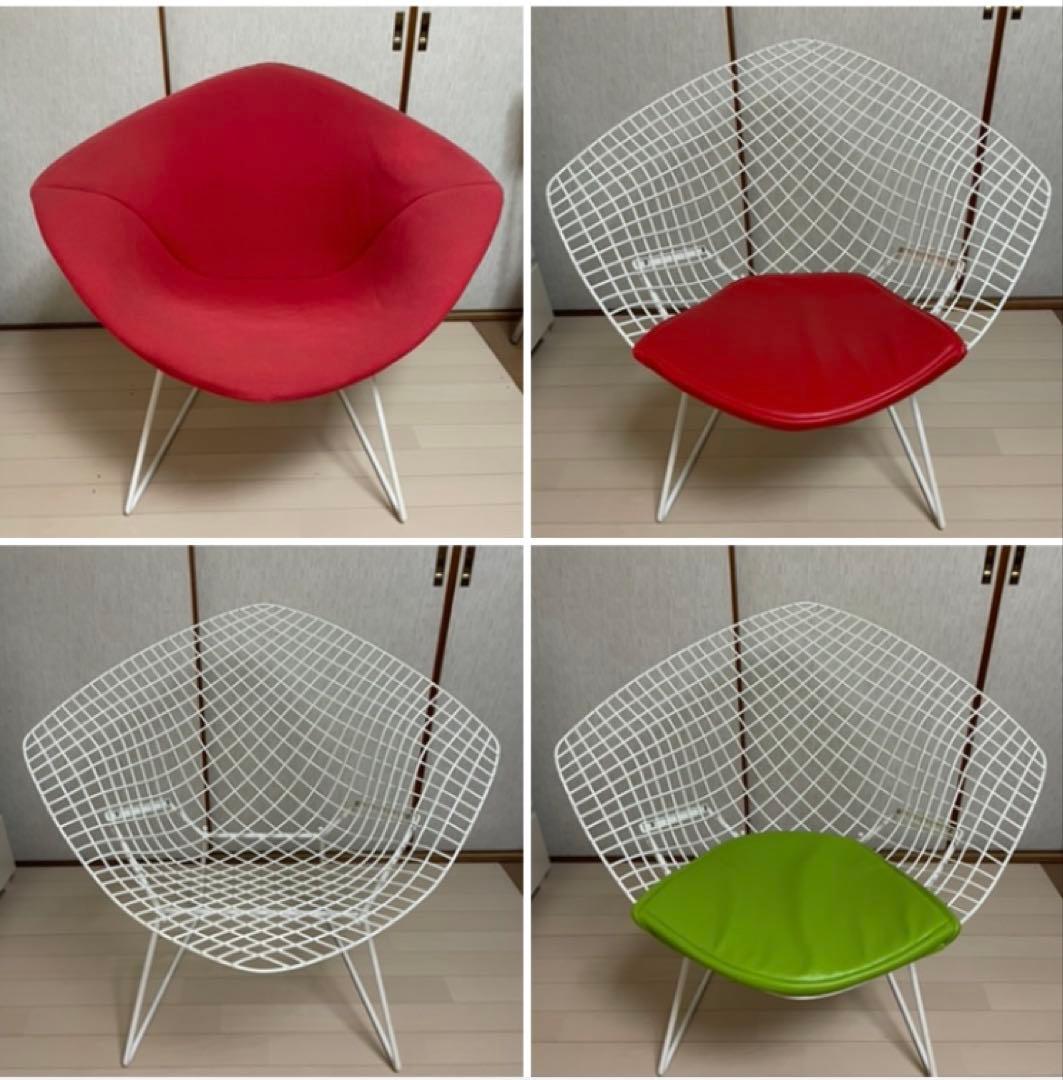 Knoll ハリーベルトイア　ダイヤモンドチェア　検）イームズ ハリー・ベルトイア/DiamondChairダイヤモンドチェア【クローム