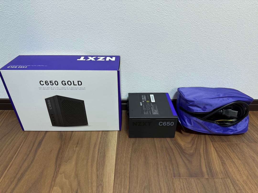 NZXT C650 Gold PA-6G1BB-JP 80PLUS 650W電源