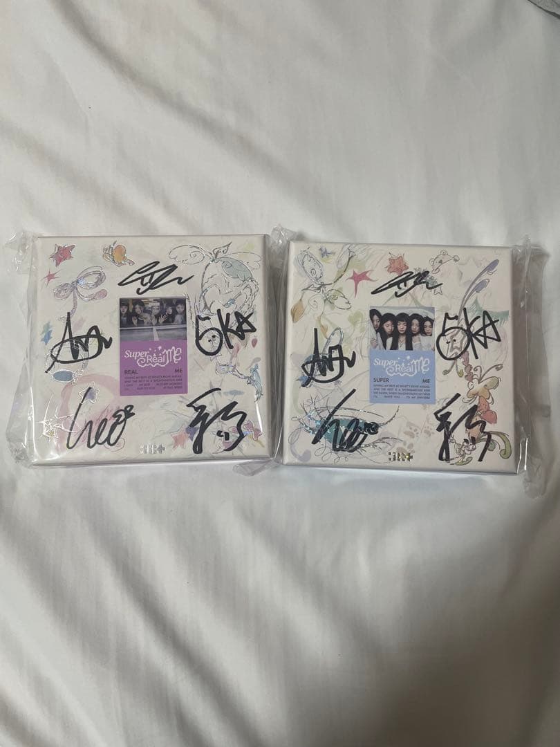 ILLIT SUPER REAL ME Mwave 直筆サイン入り アルバム Amazon.co.jp: ILLIT Super Real Me 直筆 サイン アルバム Mwave