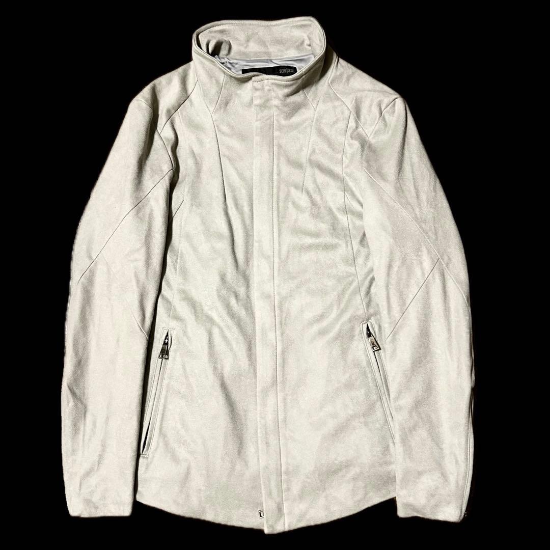 ジャケット・アウター 00s SCHLUSSEL High Neck Leather Jacket High Neck Leather Jacket / ハイネックレザージャケット（ライダース